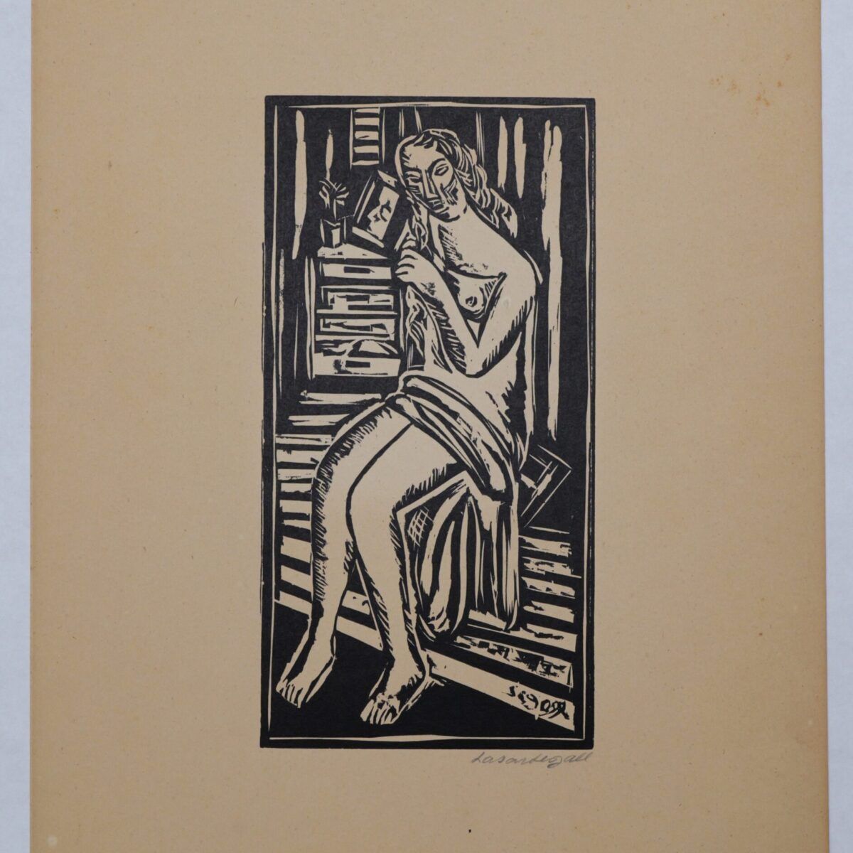 Xilogravura série Mangue | Lasar Segall