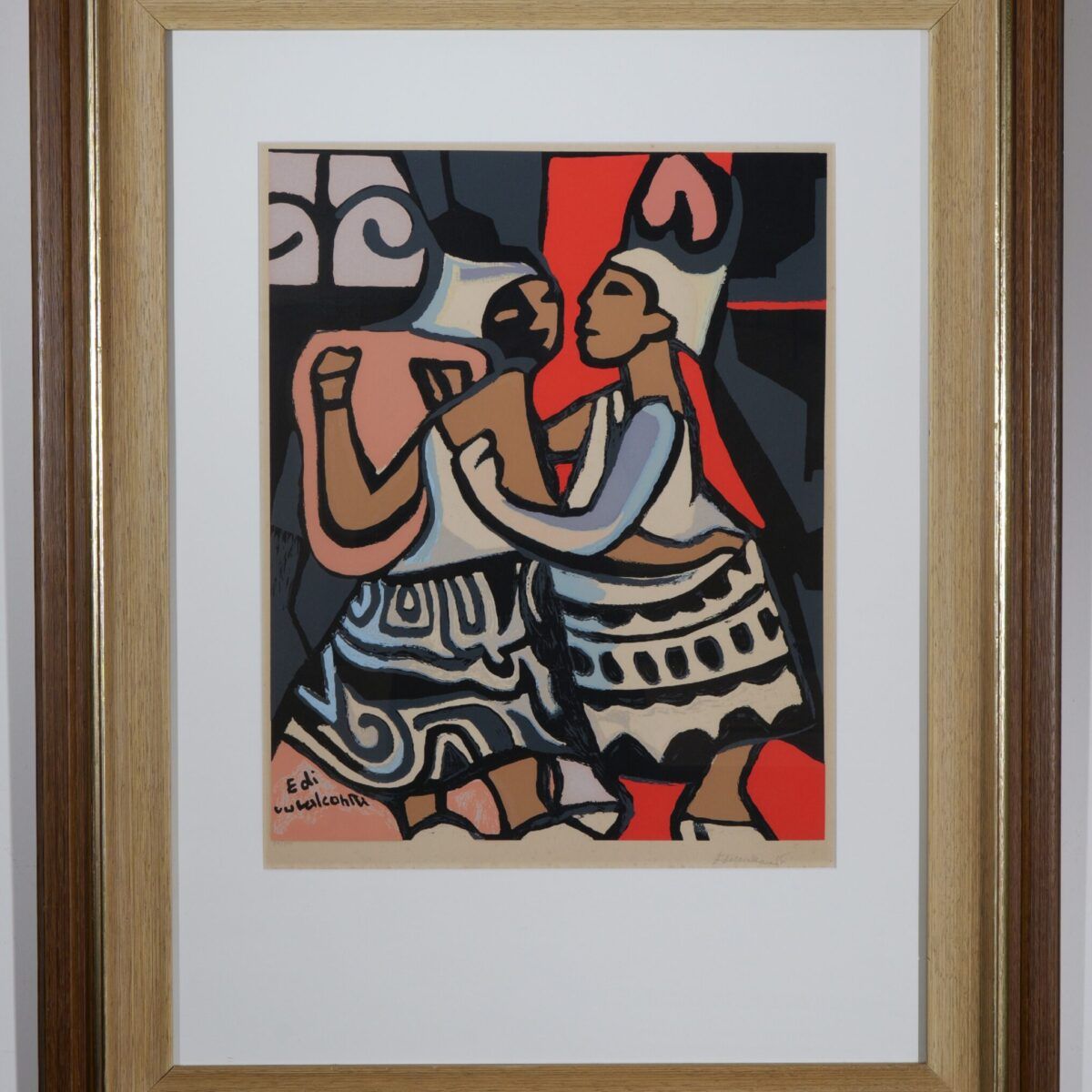 Serigrafia "Baianas" l Di Cavalcanti