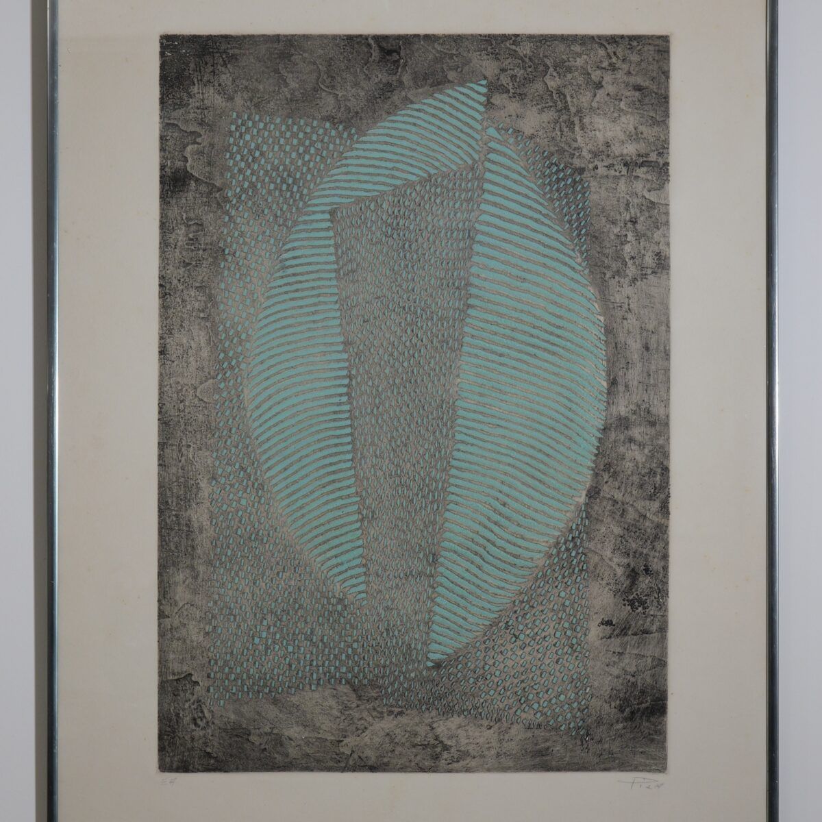 Gravura em metal 'Dédoublement' l Arthur Luiz Piza