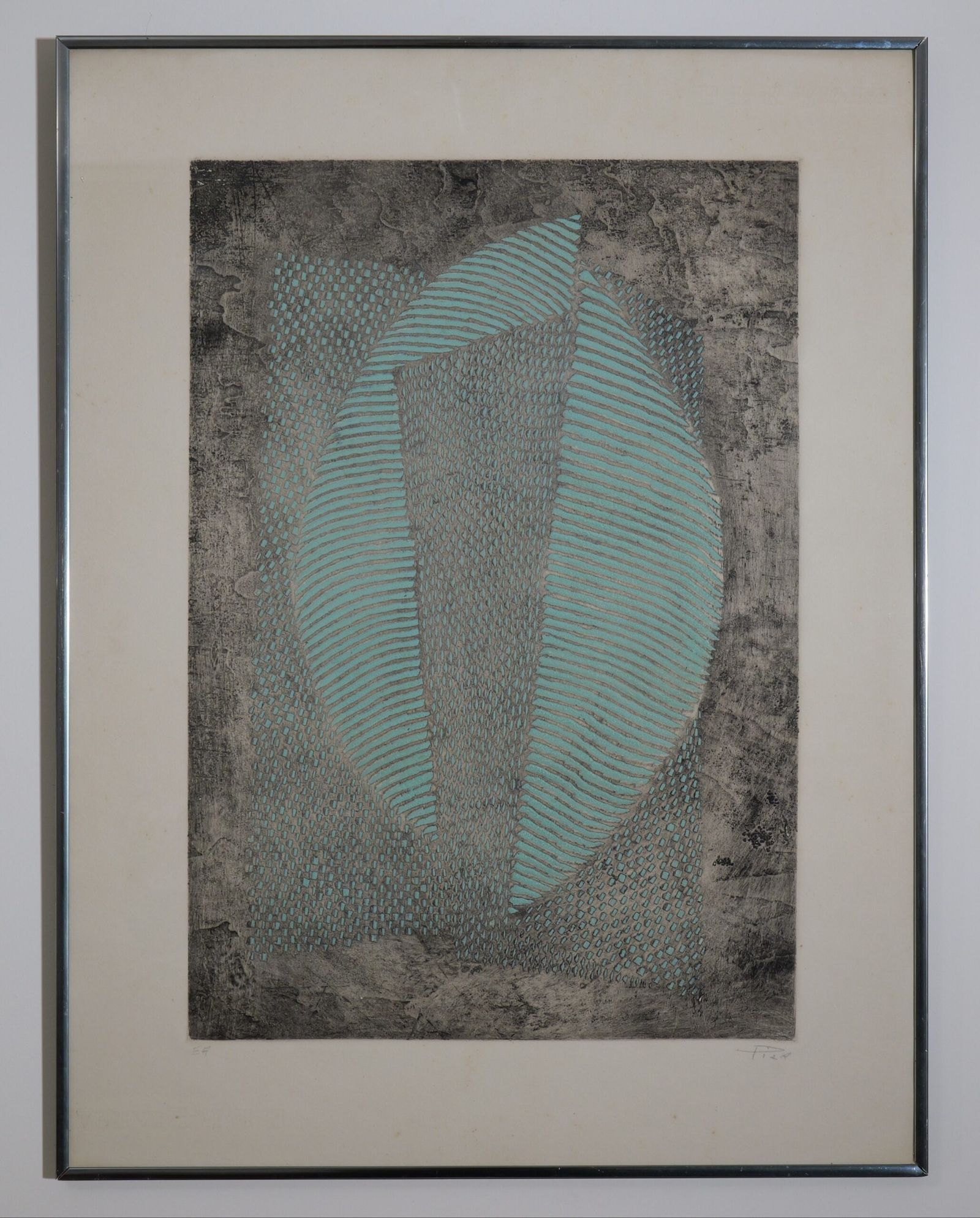 Gravura em metal 'Dédoublement' l Arthur Luiz Piza