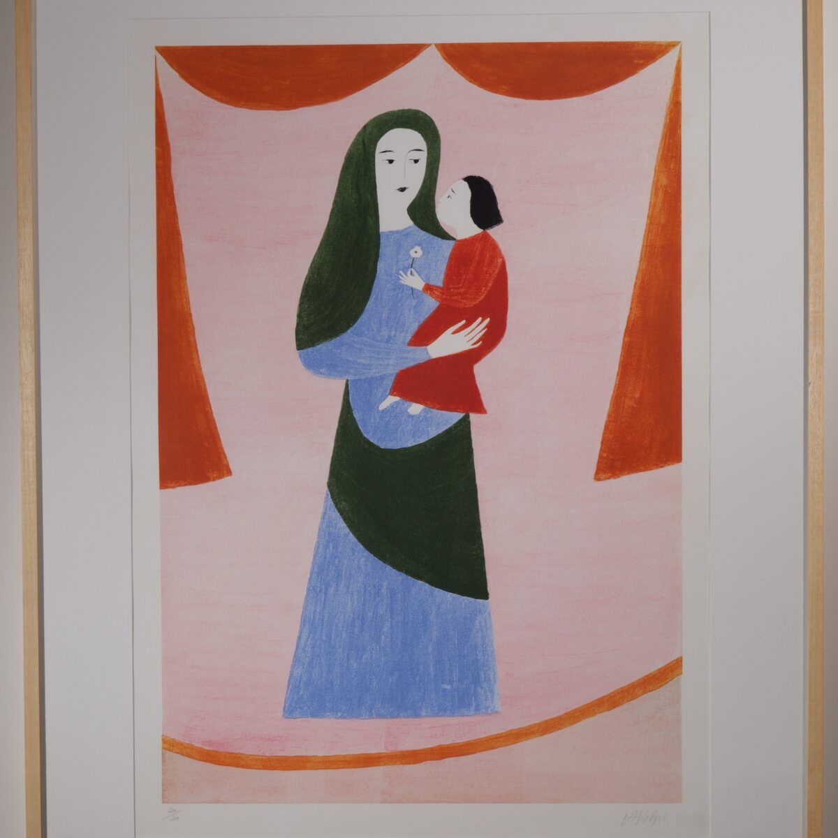 Volpi, nossa senhora, maternidade, colo.