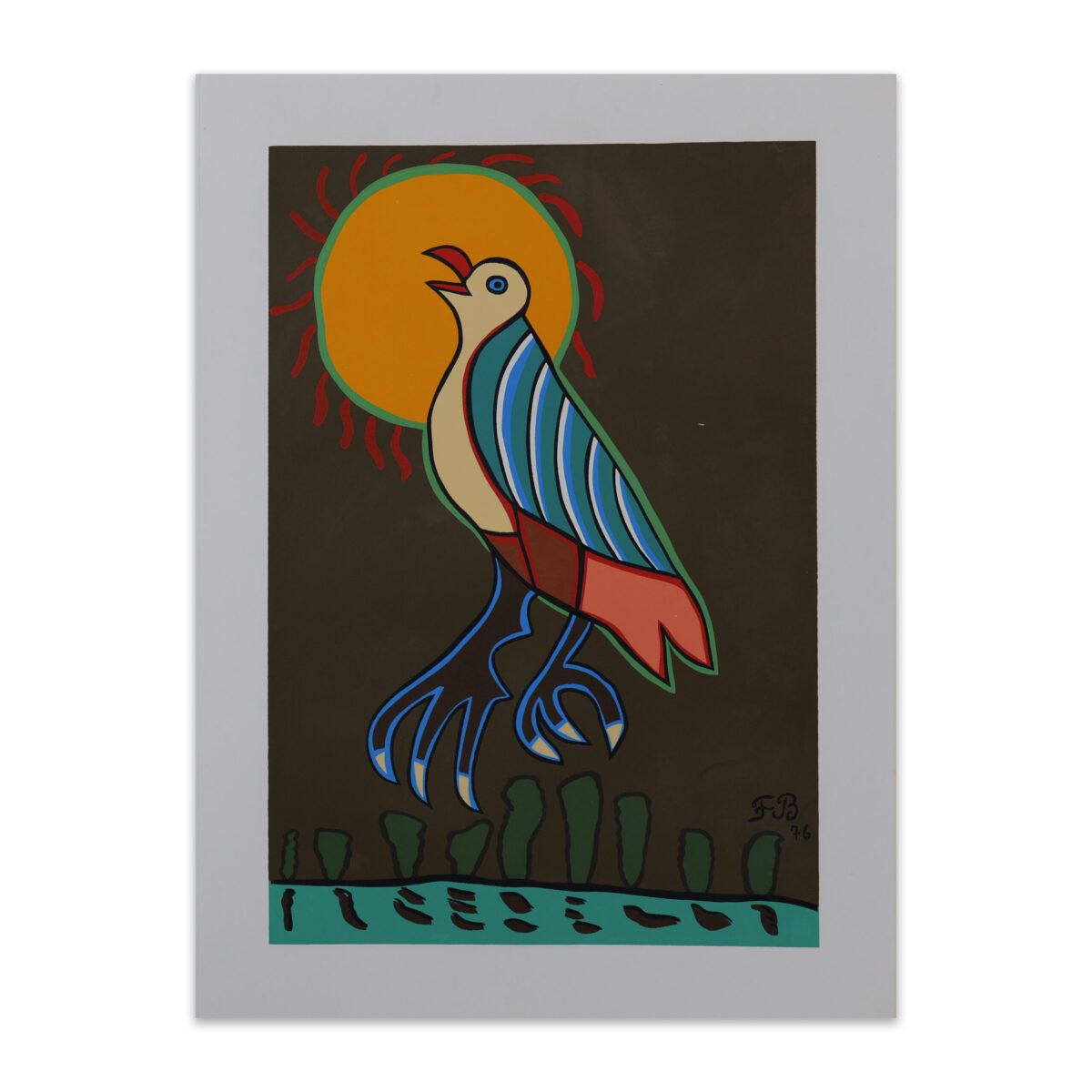 Serigrafia “A manhã” | Francisco Brennand