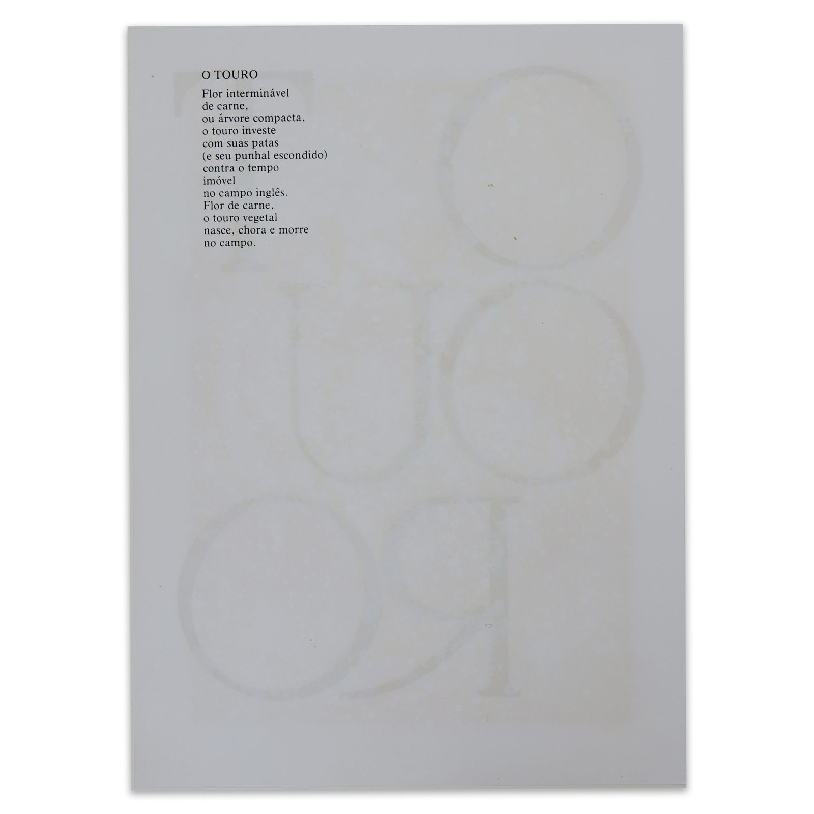 Serigrafia “O touro” | Francisco Brennand - Imagem 3