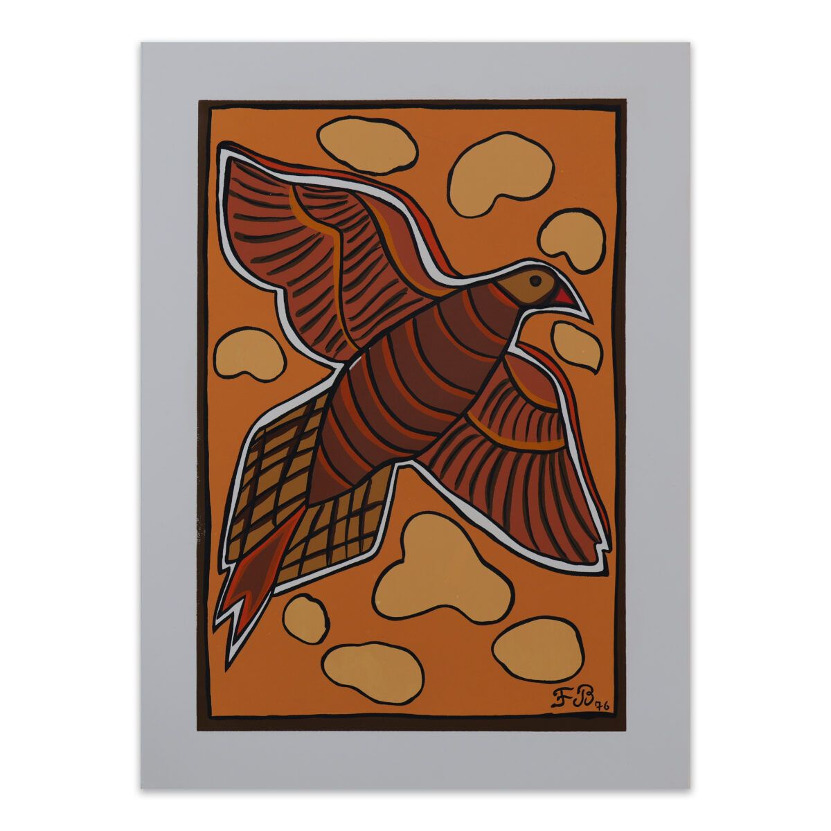 Serigrafia “O canto domado” | Francisco Brennand