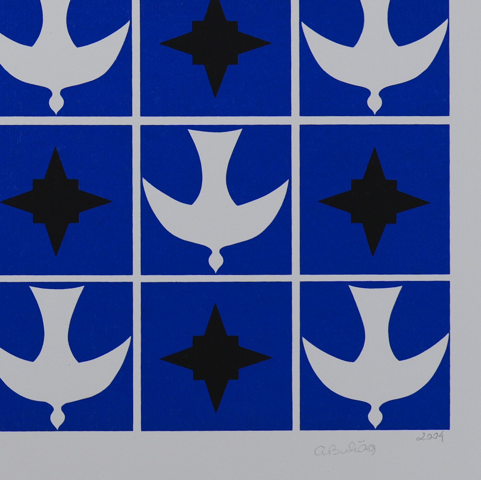 Serigrafia 'Natividade' 2004 | Athos Bulcão - Imagem 3