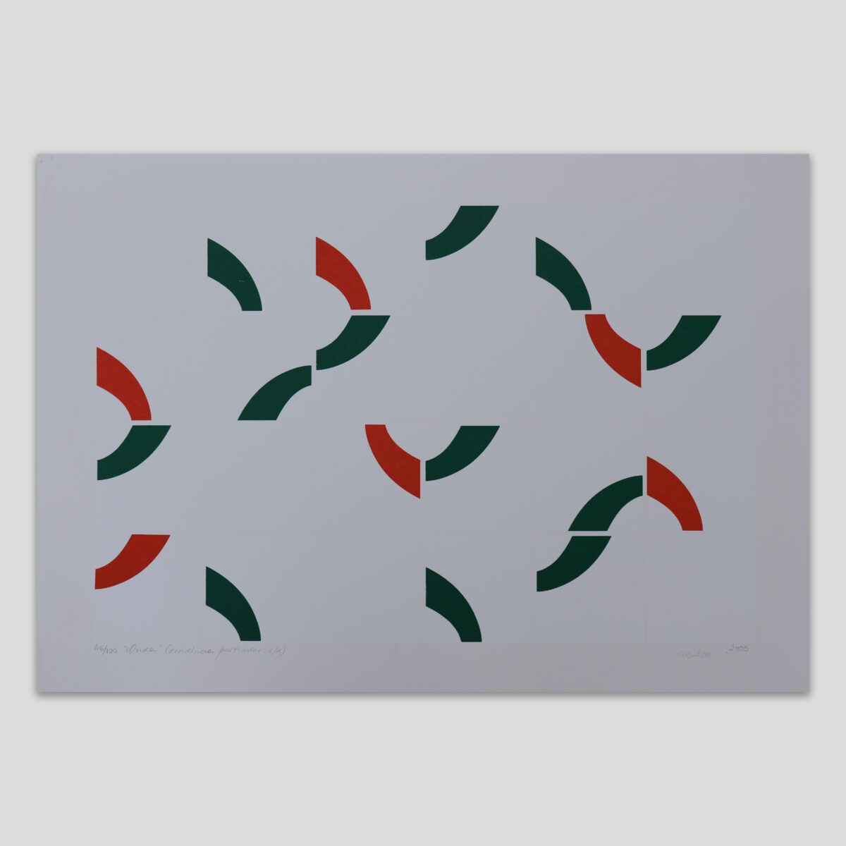 Serigrafia 'Onda" | Athos Bulcão