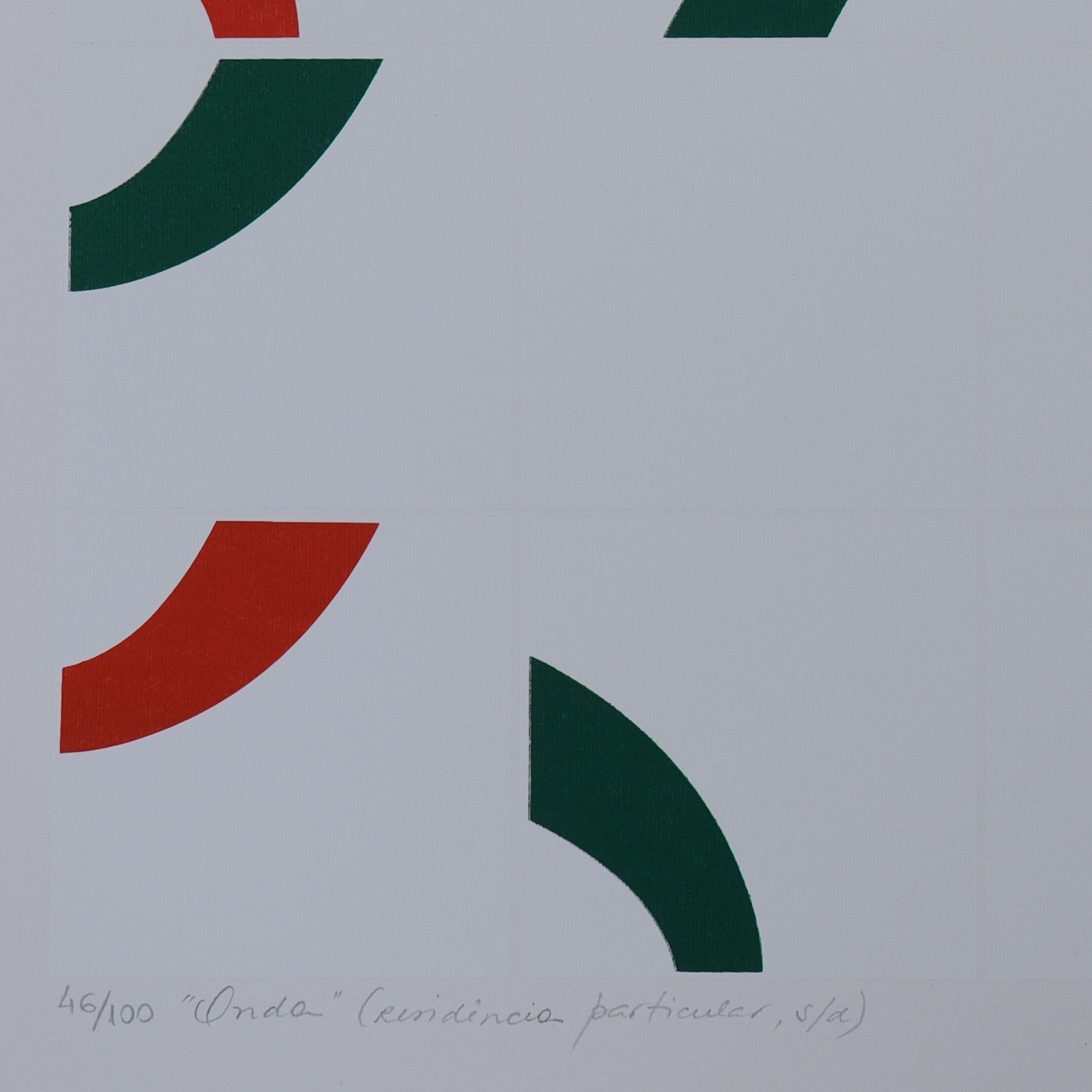 Serigrafia 'Onda" | Athos Bulcão - Imagem 2