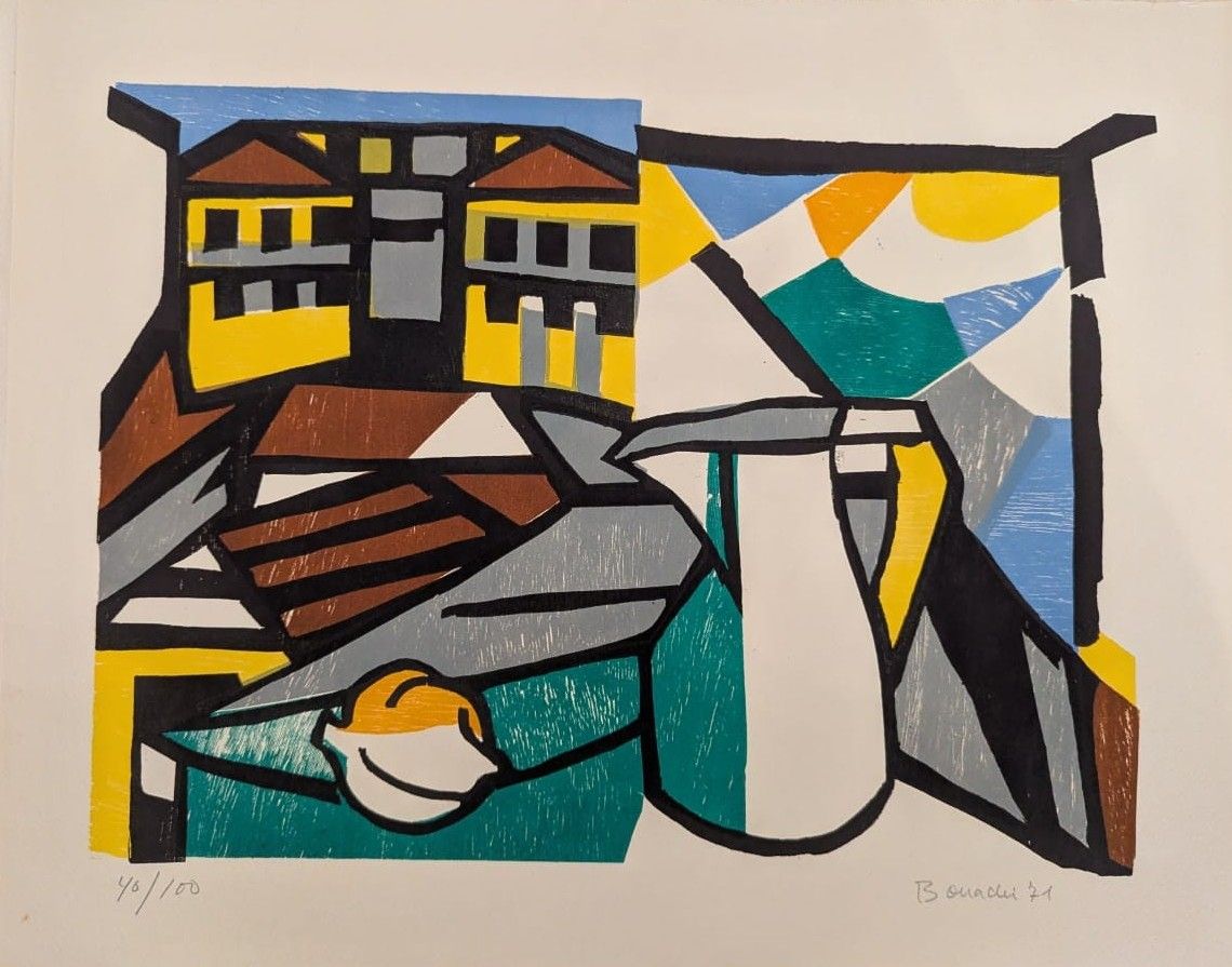 Aldo Bonadei |  Xilogravura